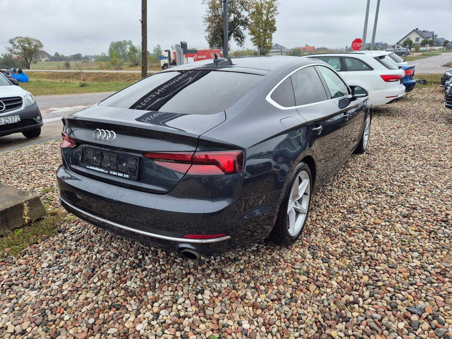 Audi A5 Sportback 2.0 TFSI Nawigacja LEDY Łopatki Tempomat 