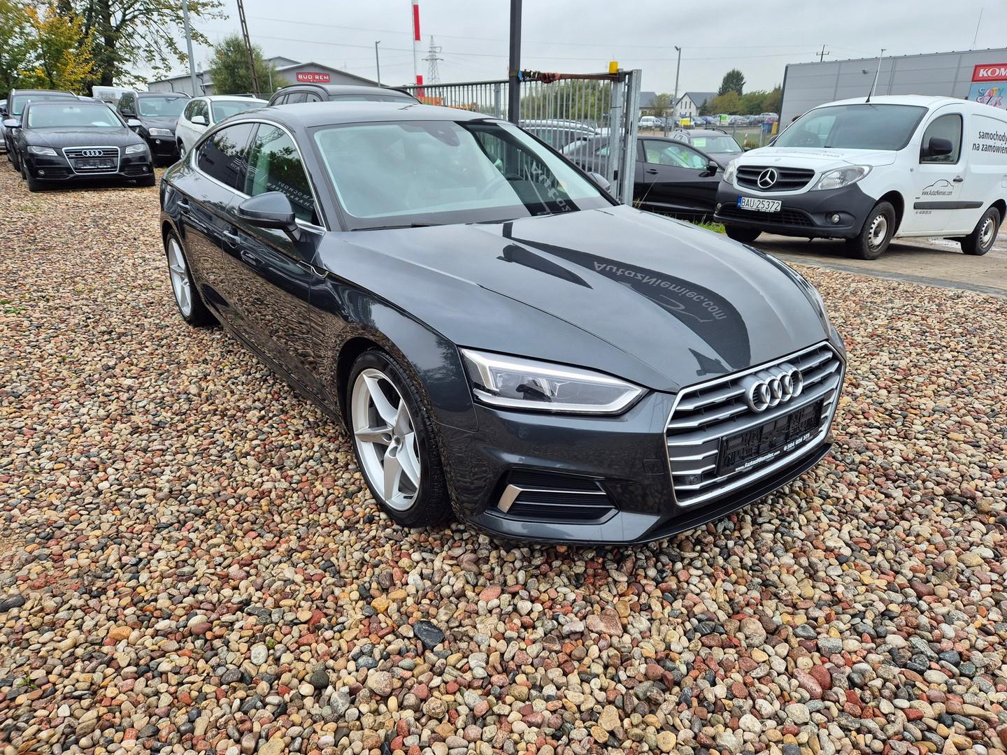 Audi A5 Sportback 2.0 TFSI Nawigacja LEDY Łopatki Tempomat 