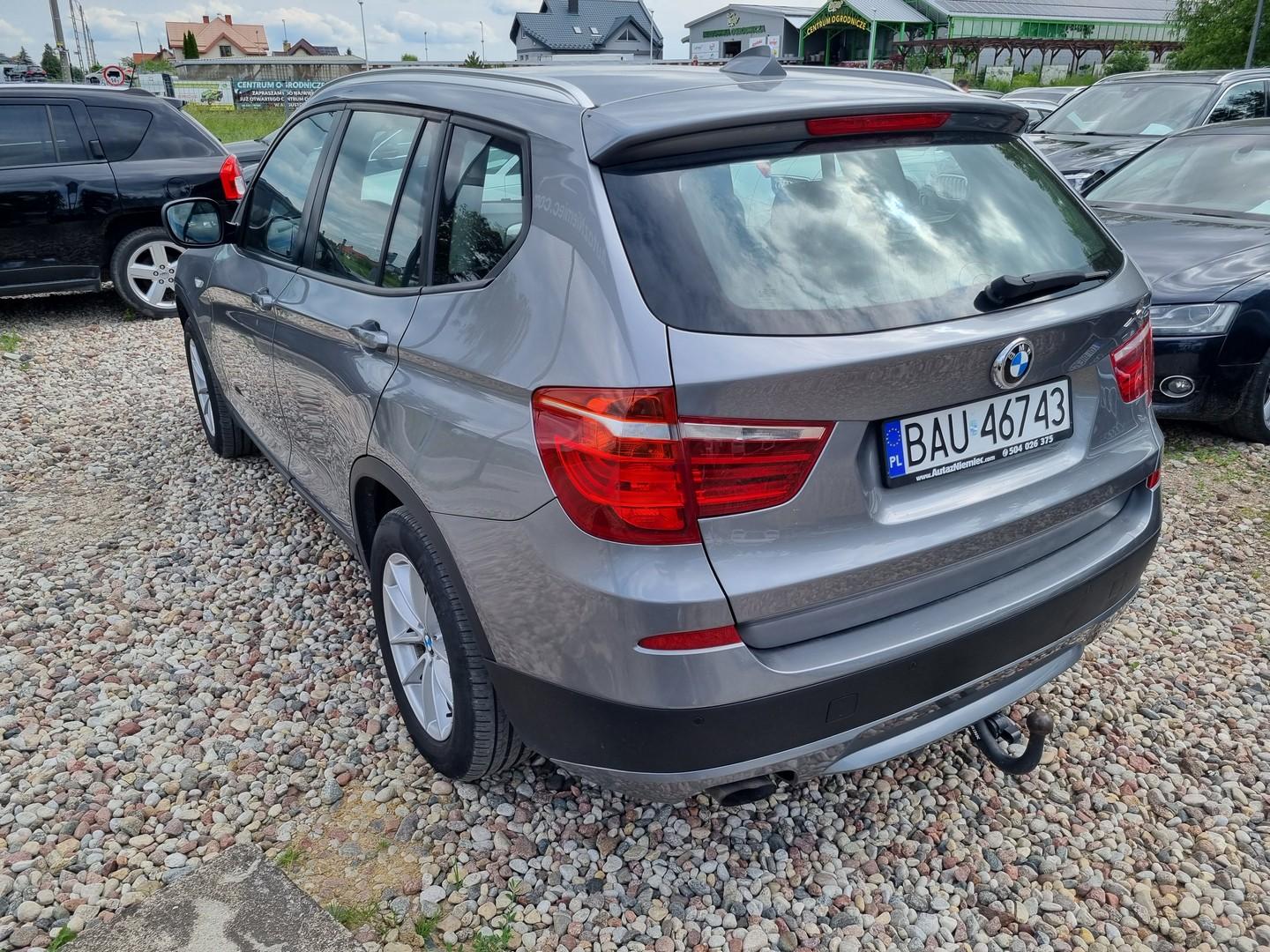 BMW X3 2.0d 4x4 HAK Bi Xenon Nawigacja 