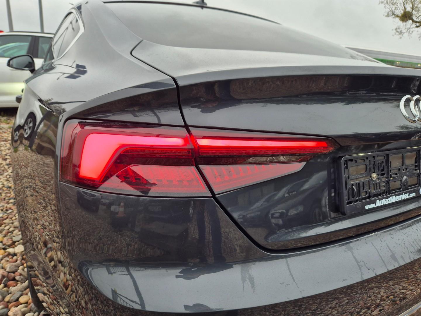 Audi A5 Sportback 2.0 TFSI Nawigacja LEDY Łopatki Tempomat 