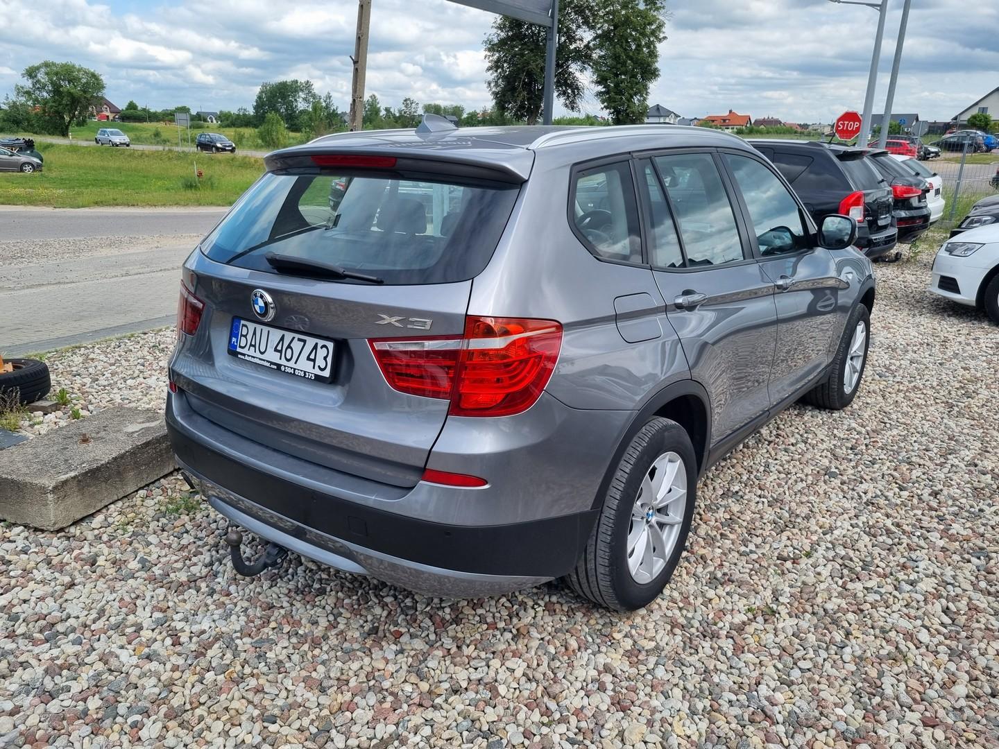 BMW X3 2.0d 4x4 HAK Bi Xenon Nawigacja 