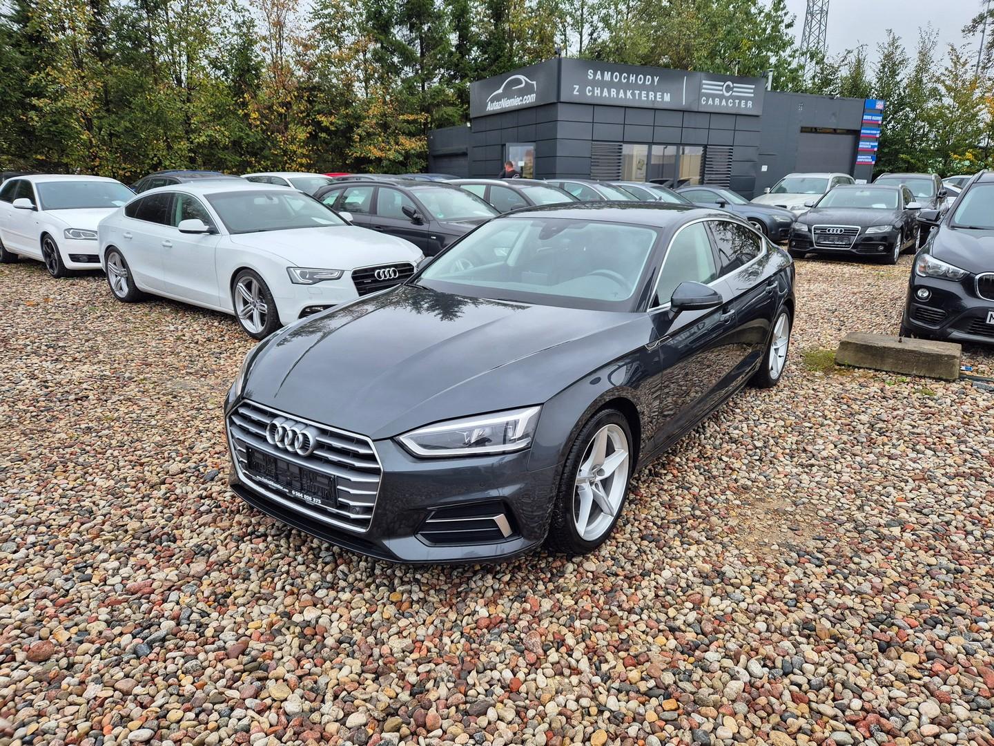 Audi A5 Sportback 2.0 TFSI Nawigacja LEDY Łopatki Tempomat 