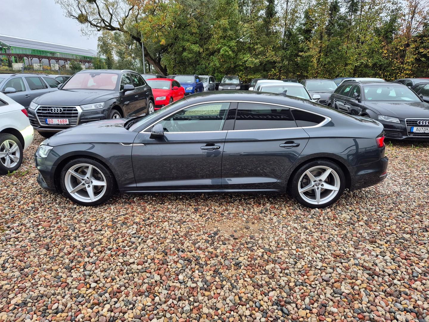 Audi A5 Sportback 2.0 TFSI Nawigacja LEDY Łopatki Tempomat 