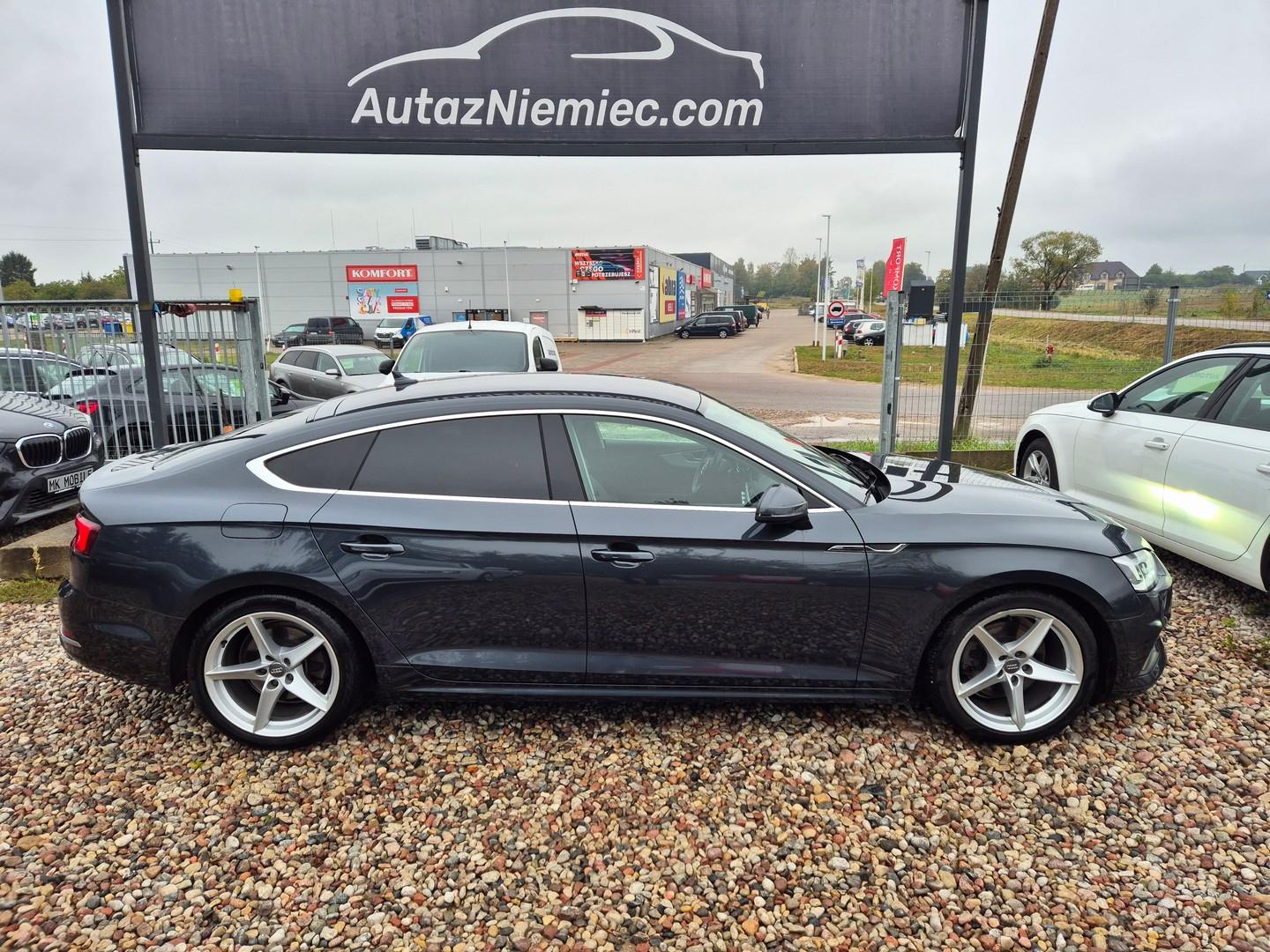 Audi A5 Sportback 2.0 TFSI Nawigacja LEDY Łopatki Tempomat 