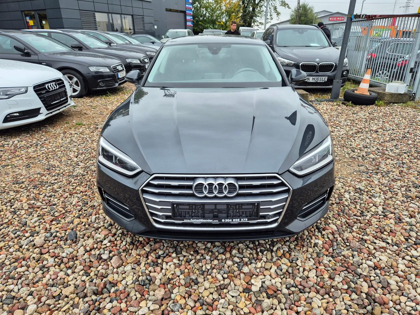 Audi A5 Sportback 2.0 TFSI Nawigacja LEDY Łopatki Tempomat 