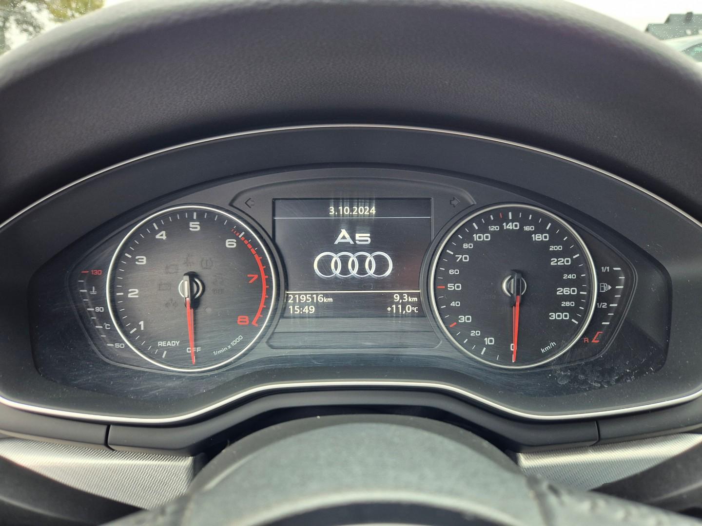 Audi A5 Sportback 2.0 TFSI Nawigacja LEDY Łopatki Tempomat 