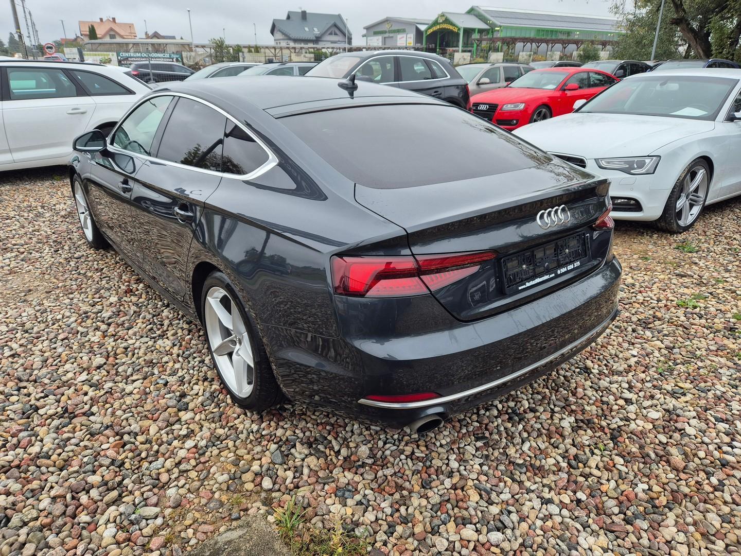 Audi A5 Sportback 2.0 TFSI Nawigacja LEDY Łopatki Tempomat 
